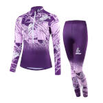 Löffler women's Cross-country ski suit WorldCup 2024 violet